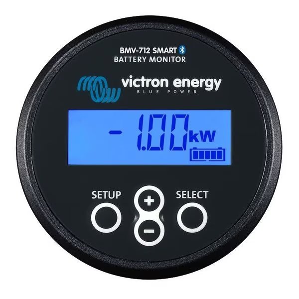 Battery Monitor BMV-712 BLACK Smart, Victron Energy, Mfr#: BAM030712200